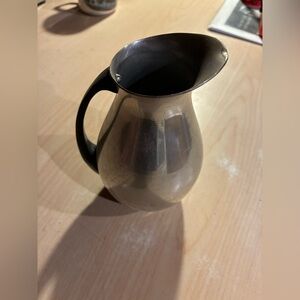 1950s herald Stainless Steel Pitcher with Black Handle